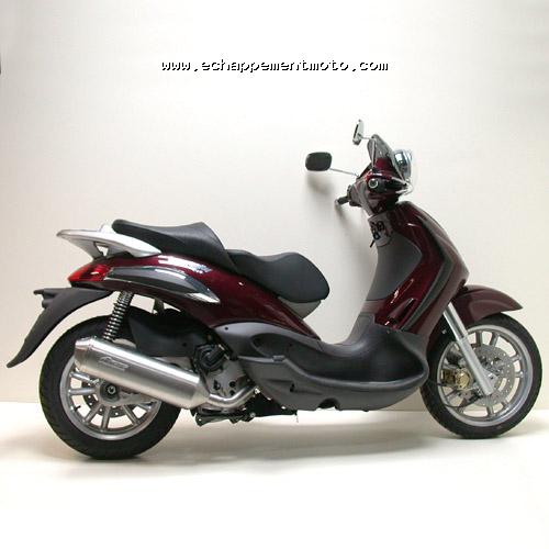 echappement moto PIAGGIO Beverly 500 04-06 leovince echappement moto PIAGGIO Beverly 500 04-06 leovince